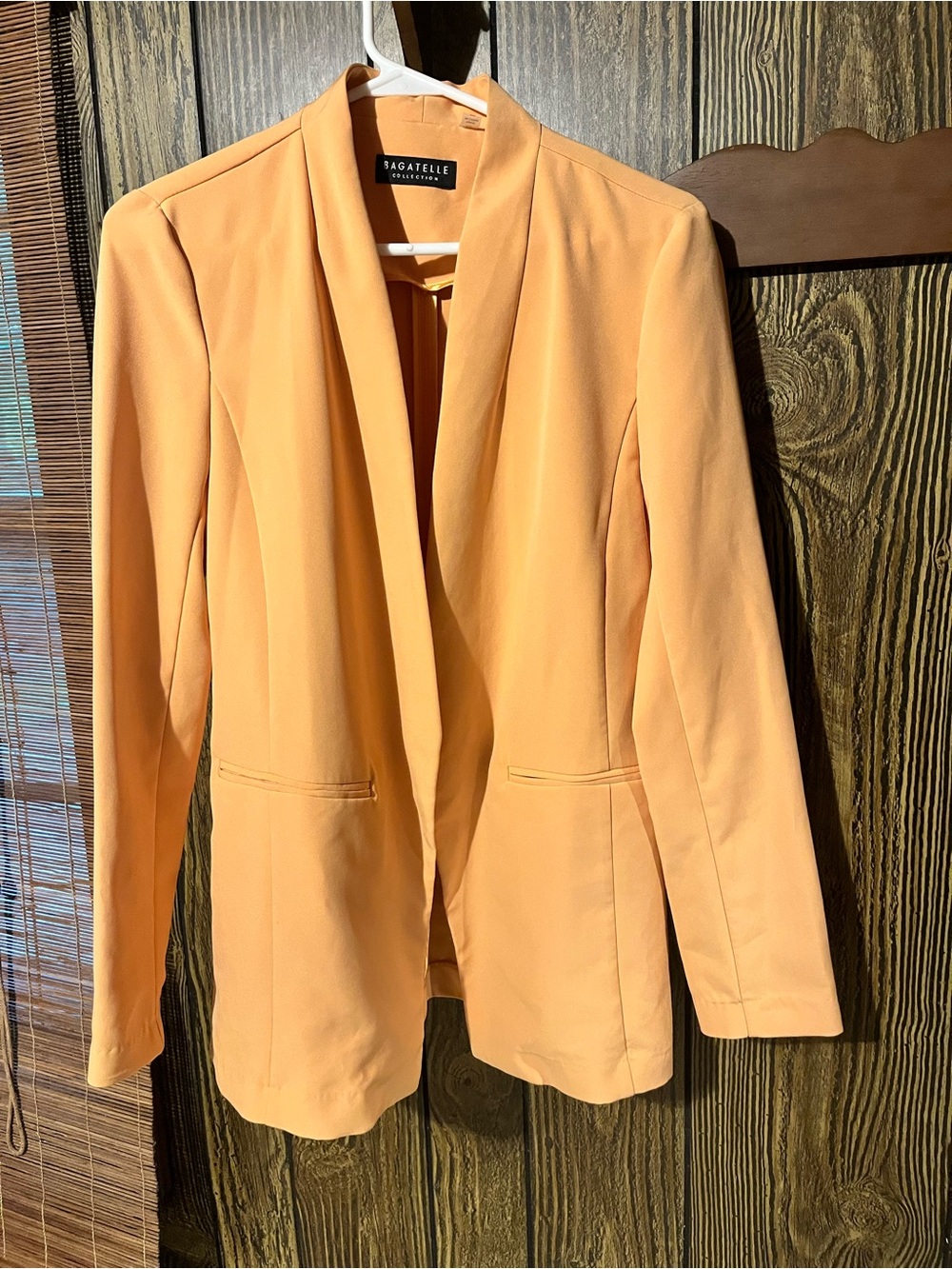 bagatelle gold Open-Front Blazer